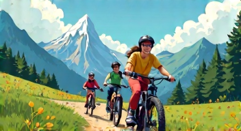E-Bike Abenteuer für die ganze Familie