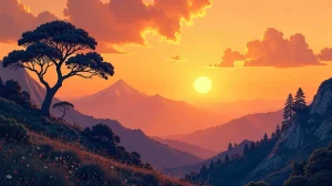 Ehrfurcht vor dem Sonnenaufgang: Tradition, Glück, Shintoismus