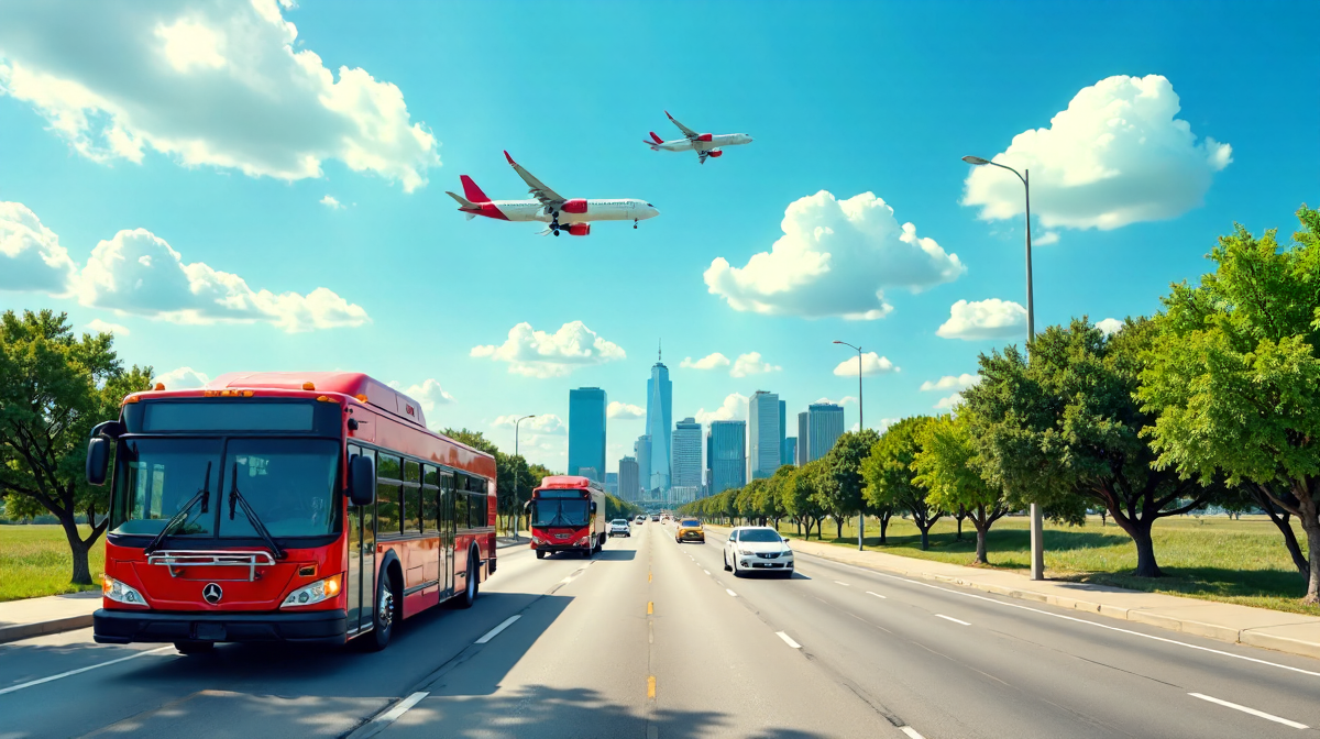 Entdecke Texas: Flugverbindungen, Transportmittel und Sehenswürdigkeiten