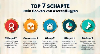 Das sind die Top 7 Schritte beim Buchen von Azorenflügen