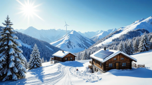Grüne Skigebiete: Ökostrom, Umweltschutz und innovative Technologien